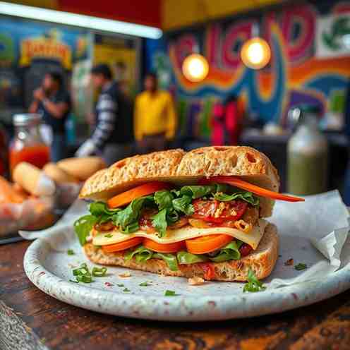 Bombay Street Food - Mumbai Sandwich Recipe